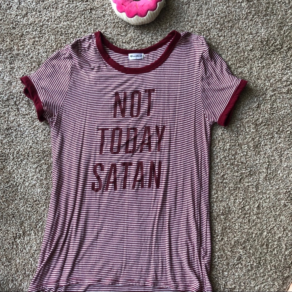 Not Today Satan Tee